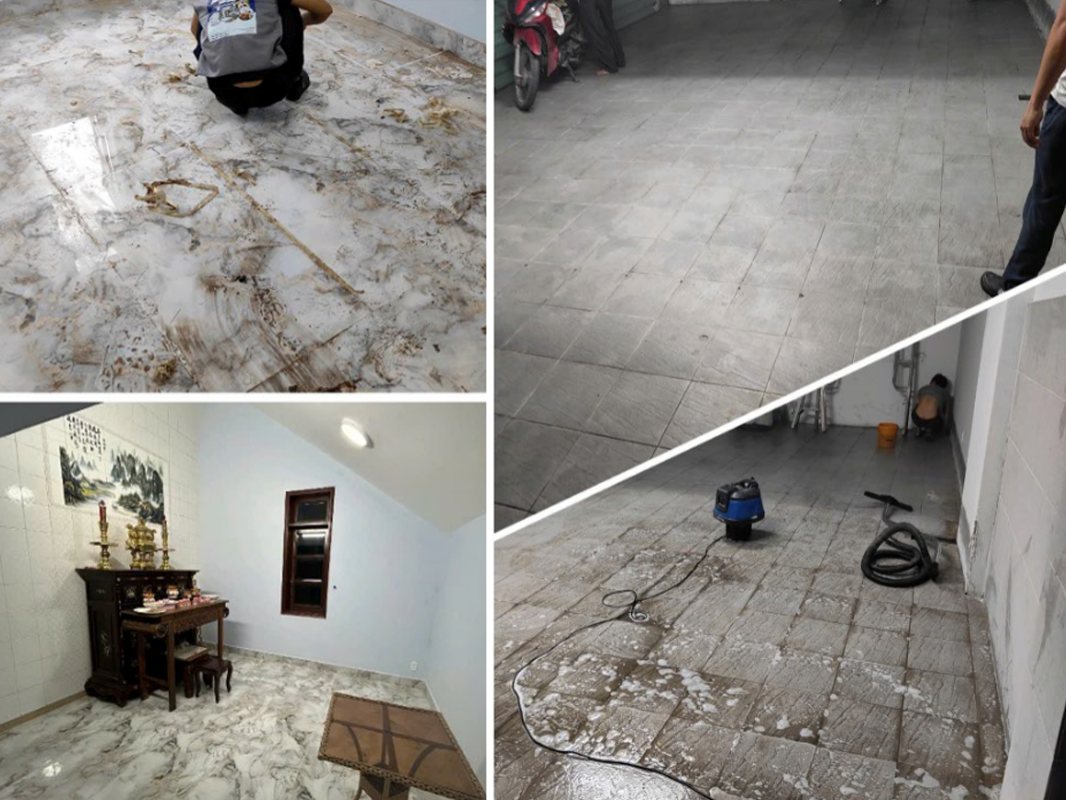 Tổng vệ sinh biệt thự, nhà phố