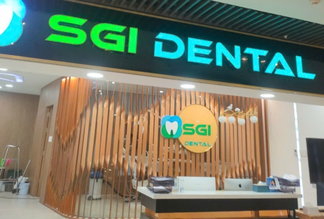 Tổng hợp vệ sinh phòng khám SGI DENTAL